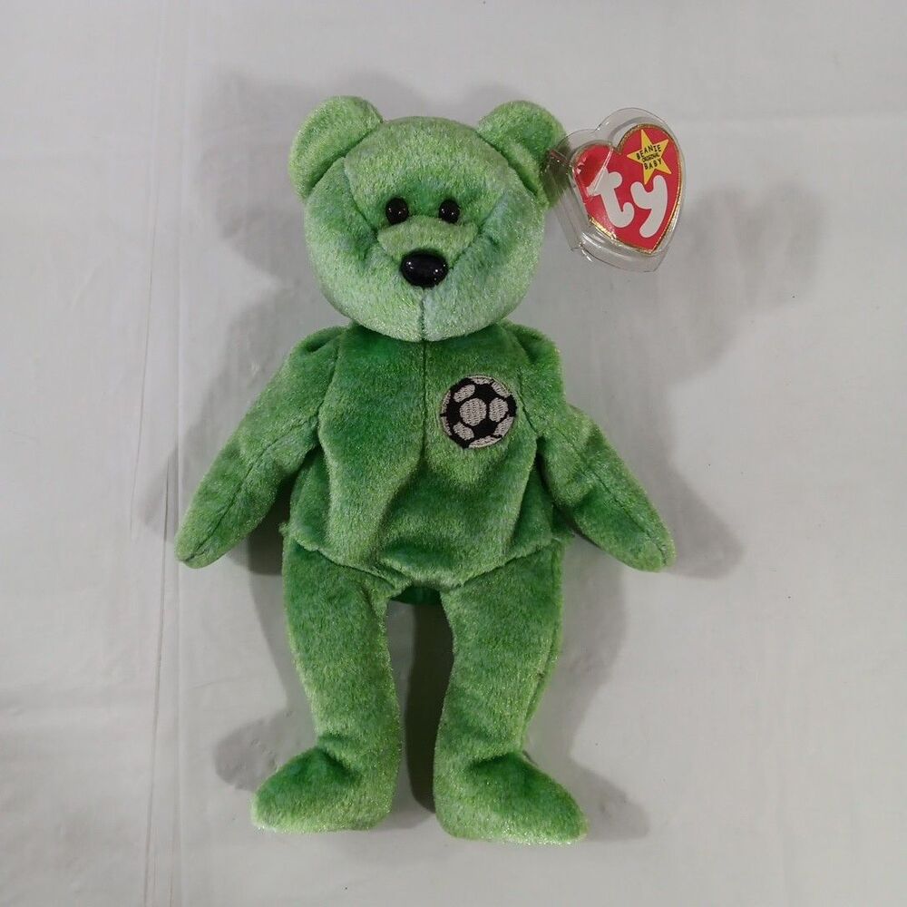 Ty Soccer Bear New